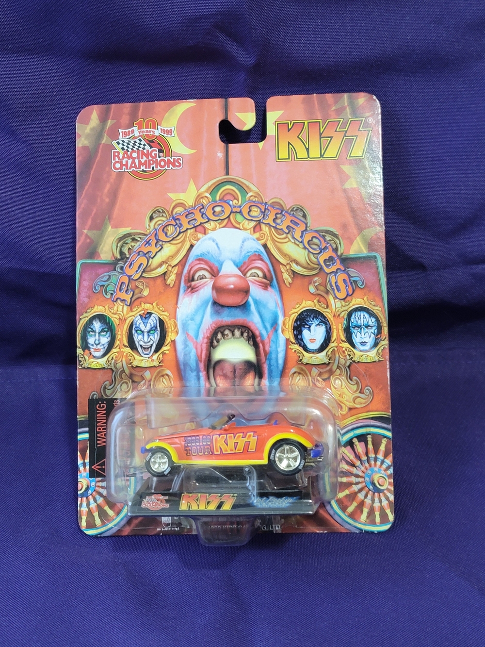 Kiss Psycho Circus Diecast Die-Cast Racing Champions Touring Car